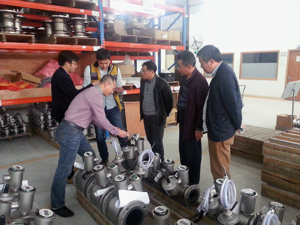 热烈欢迎珠海市供水工程有限公司莅临我司参观考察